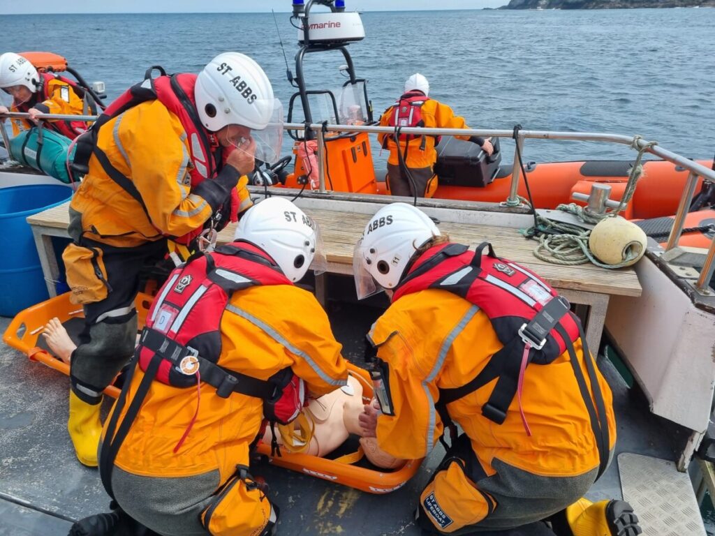 St Abbs Independent Lifeboat Practice Makes Perfect 10 JUN 2023